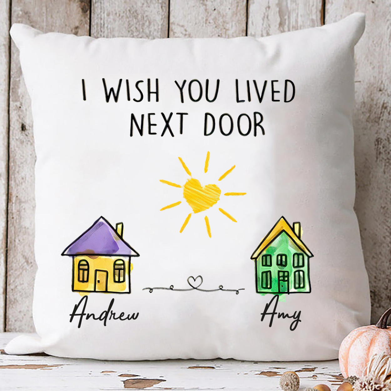 Friendship Personalized Pillow Cushion💞