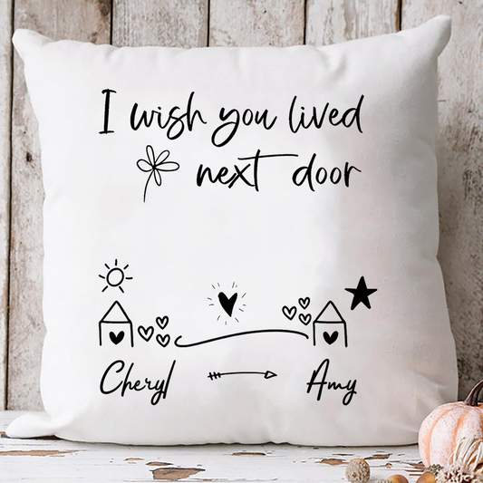 Friendship Personalized Pillow Cushion💞