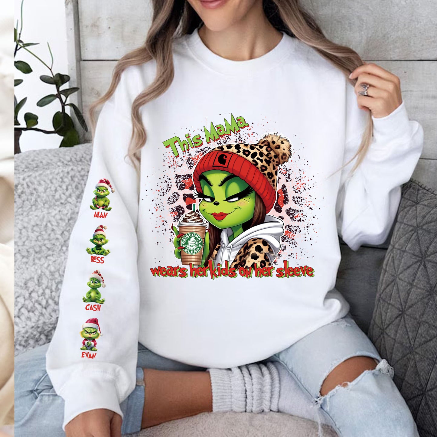 Custom Christmas Movie Characters Mama and Daddy T-Shirt/Sweatshirt/Hoodie