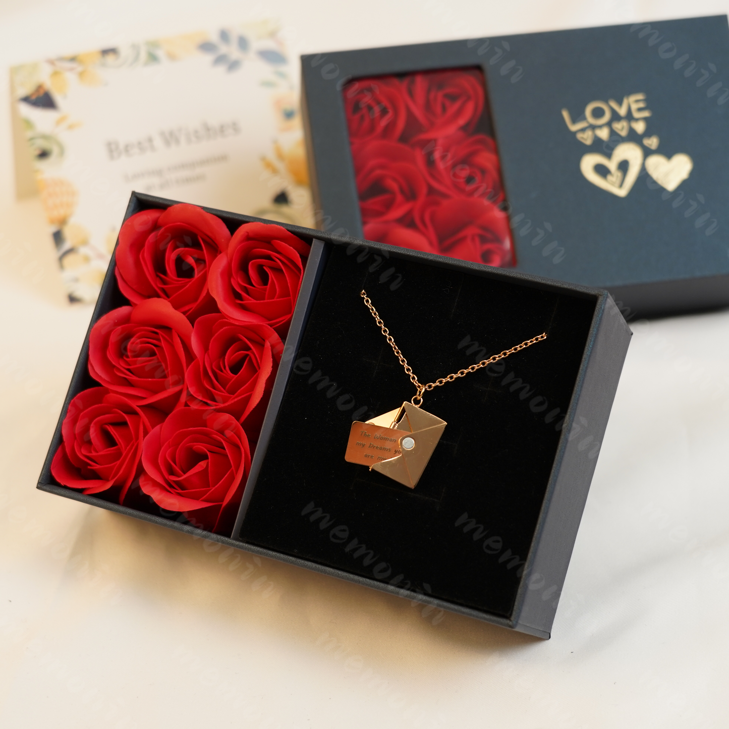 Personalized Love Letter Necklace for Mom