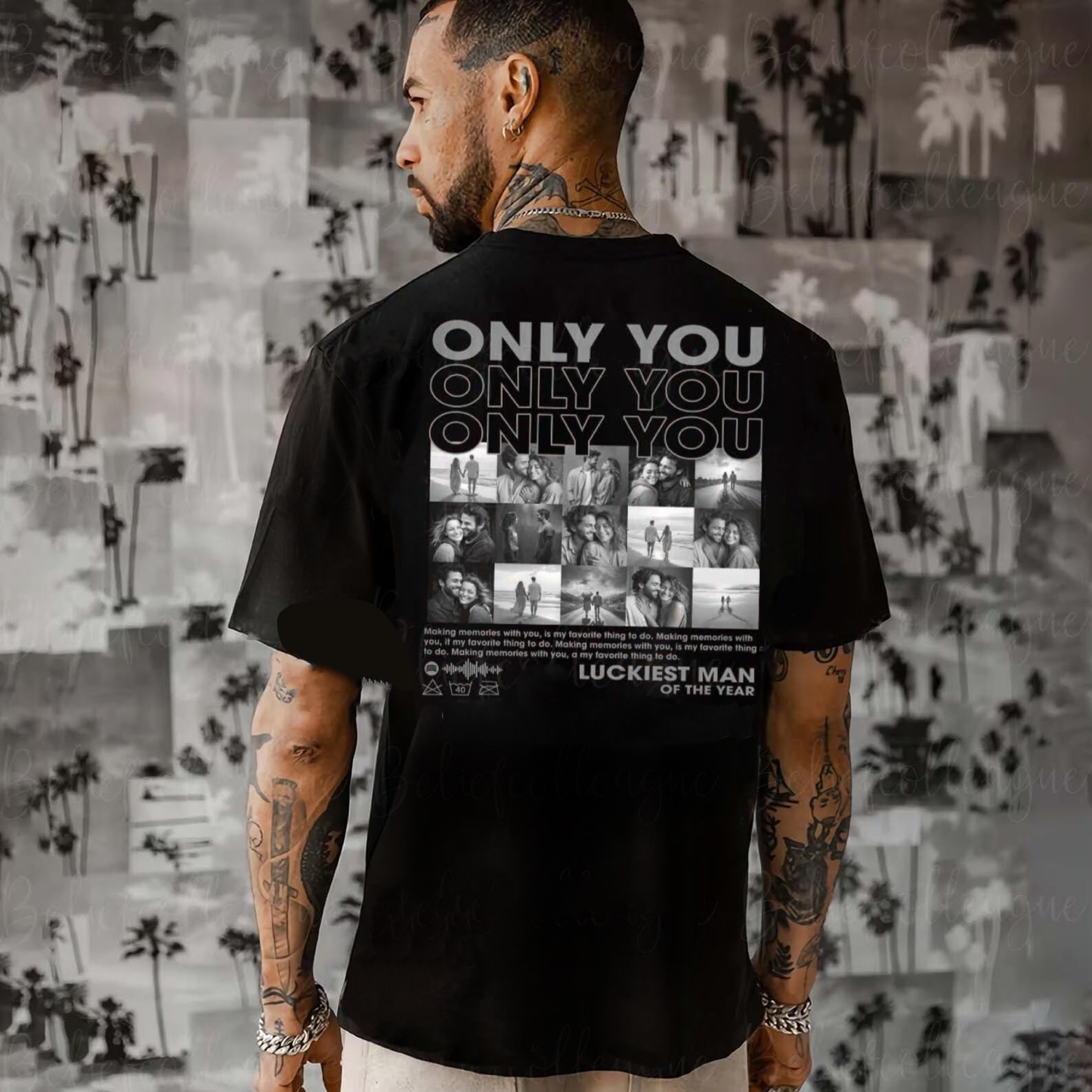 Unique Custom Photo Teeš Crewneckš Hoodie