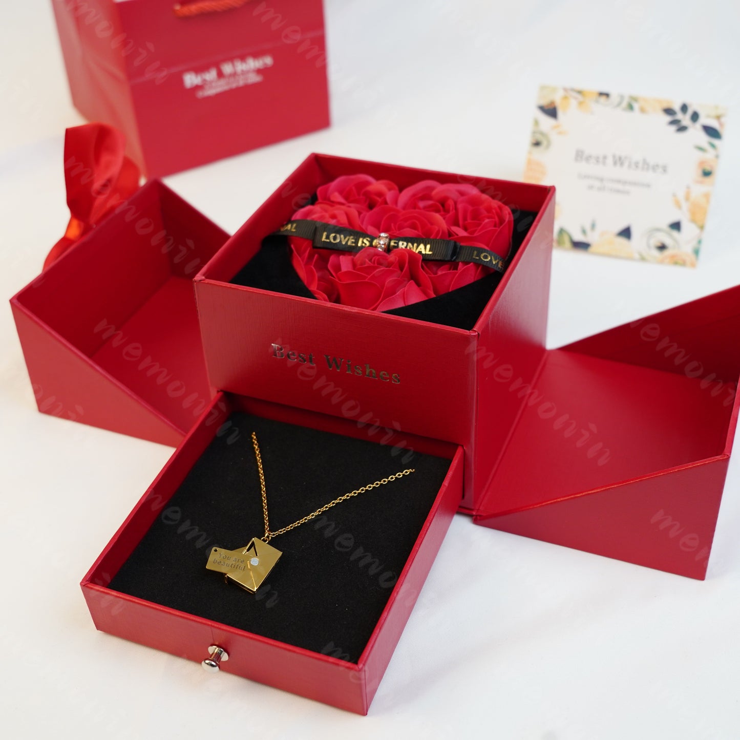 Personalized Love Letter Necklace for Mom