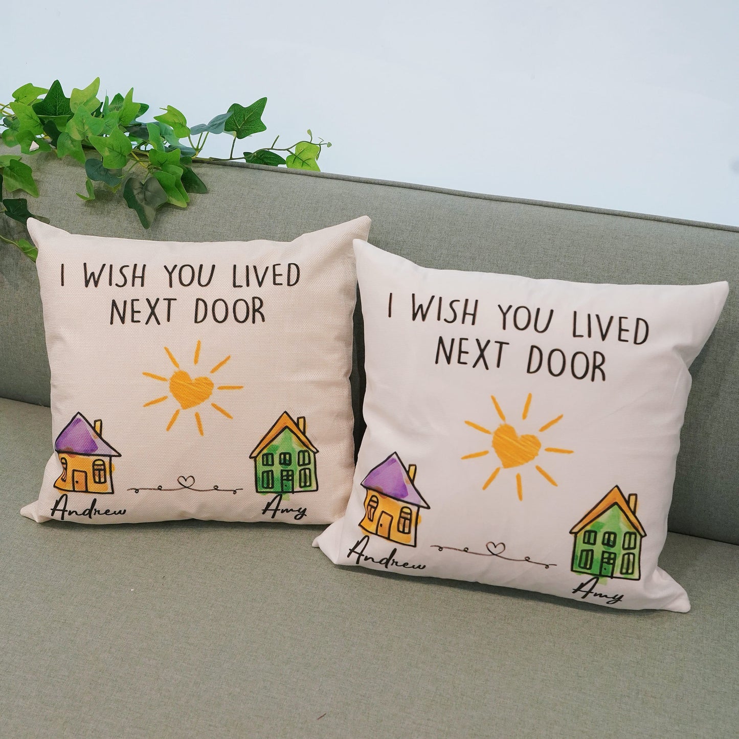 Friendship Personalized Pillow Cushion