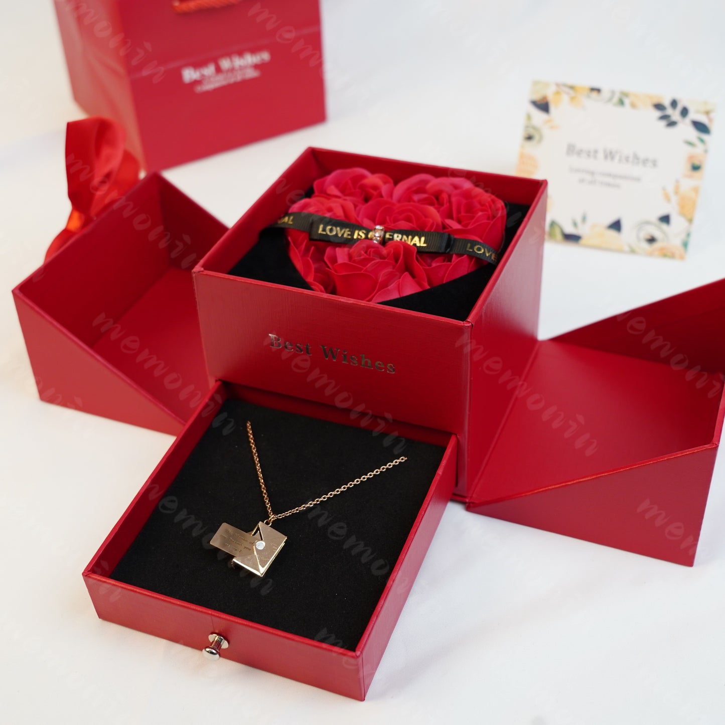 Personalized Love Letter Necklace for Mom