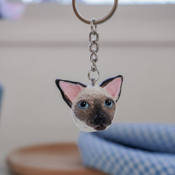 Personalized Pet Keychain-Artist Handmade