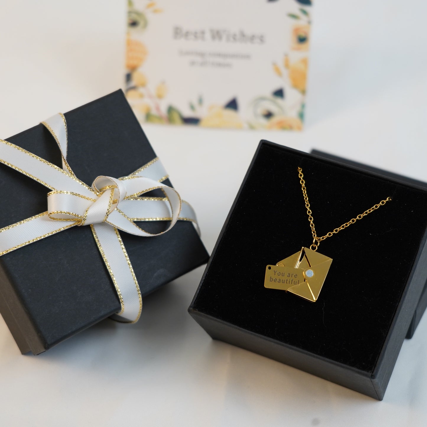 Personalized Love Letter Necklace for Mom