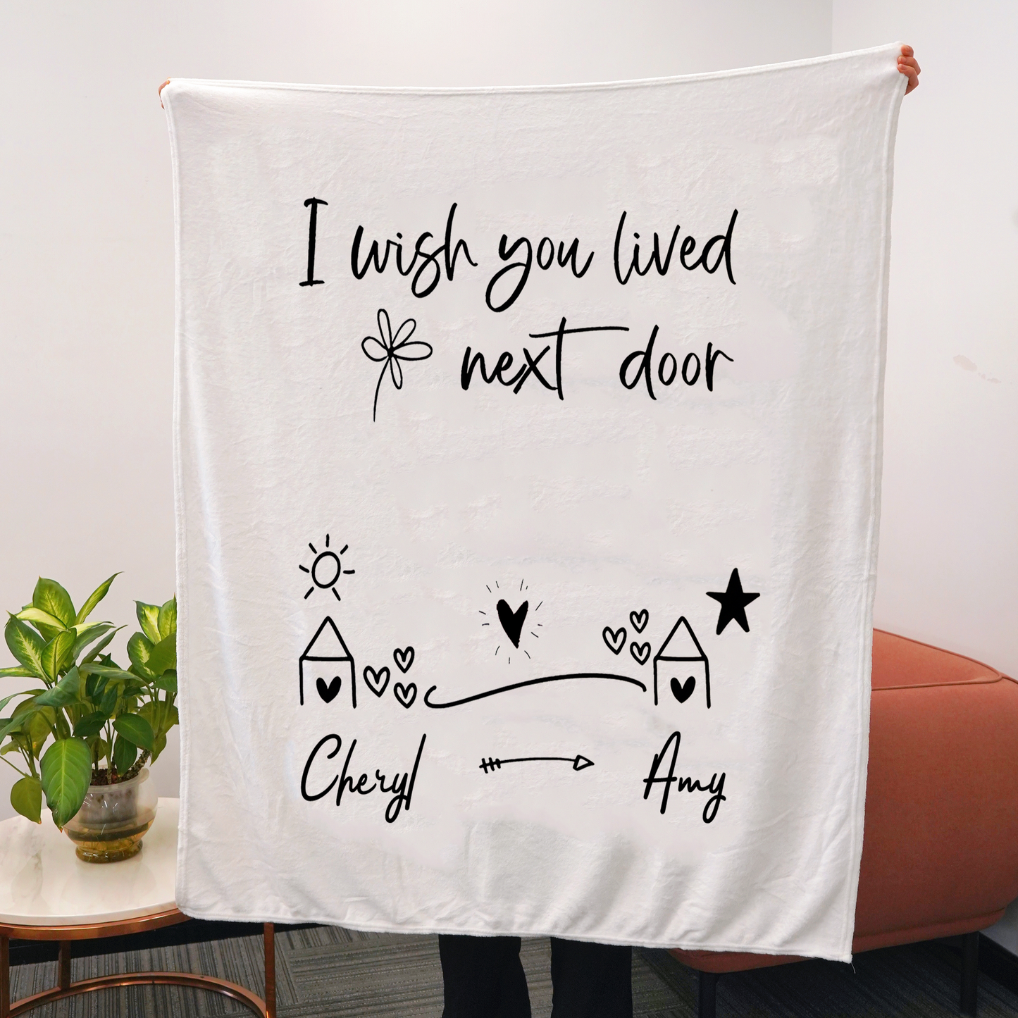 Friendship Personalized Blanket💞