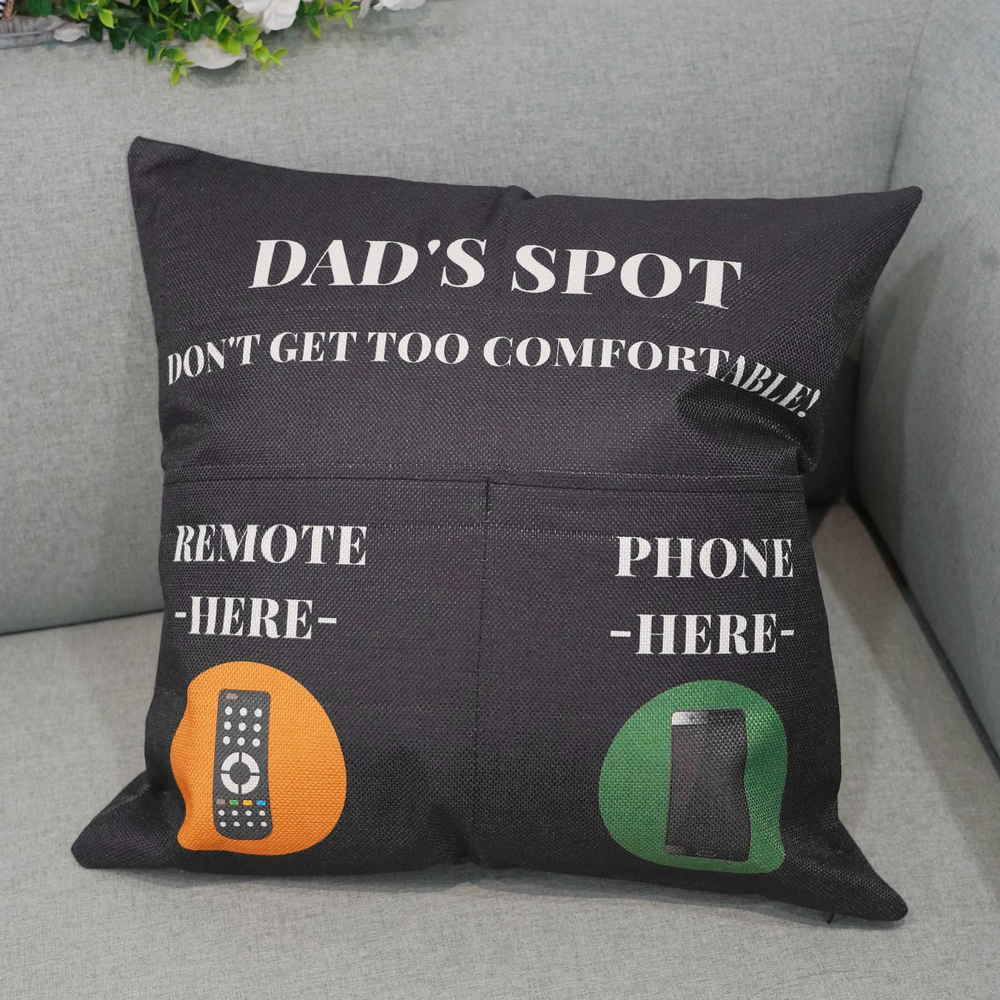 Custom Throw Pillow Home Decoration as a Dad Gift