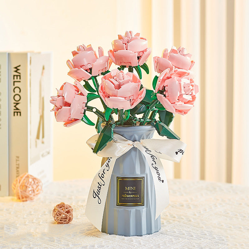 Rose Building Blocks Bouquet