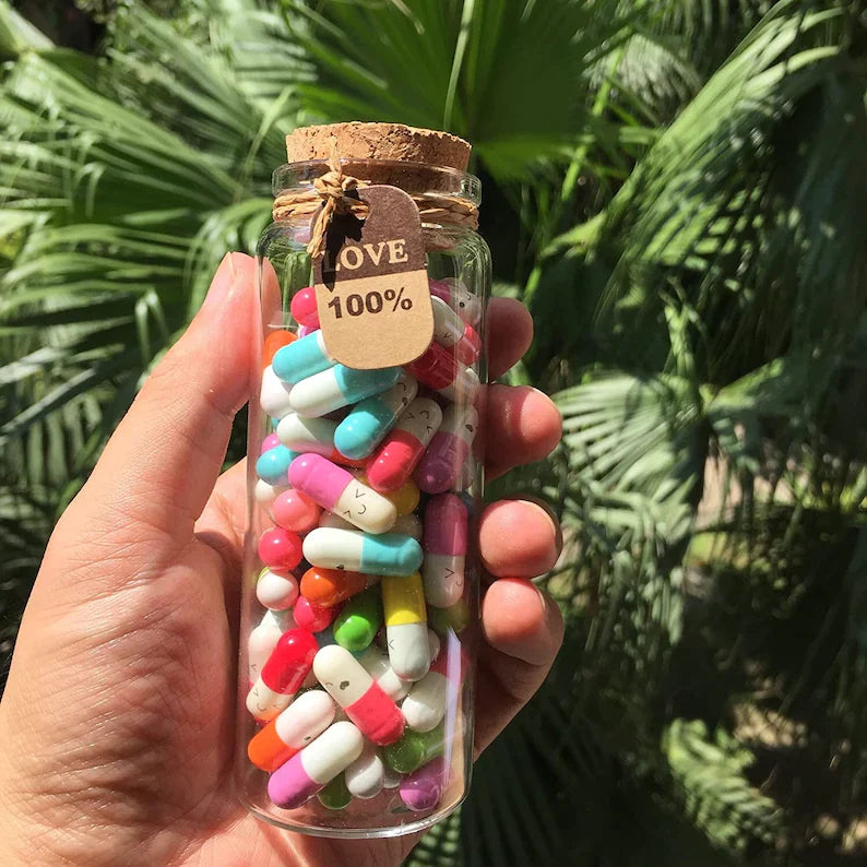 ❤️ Capsule Letters Message In A Bottle (Mixed Color🎁)