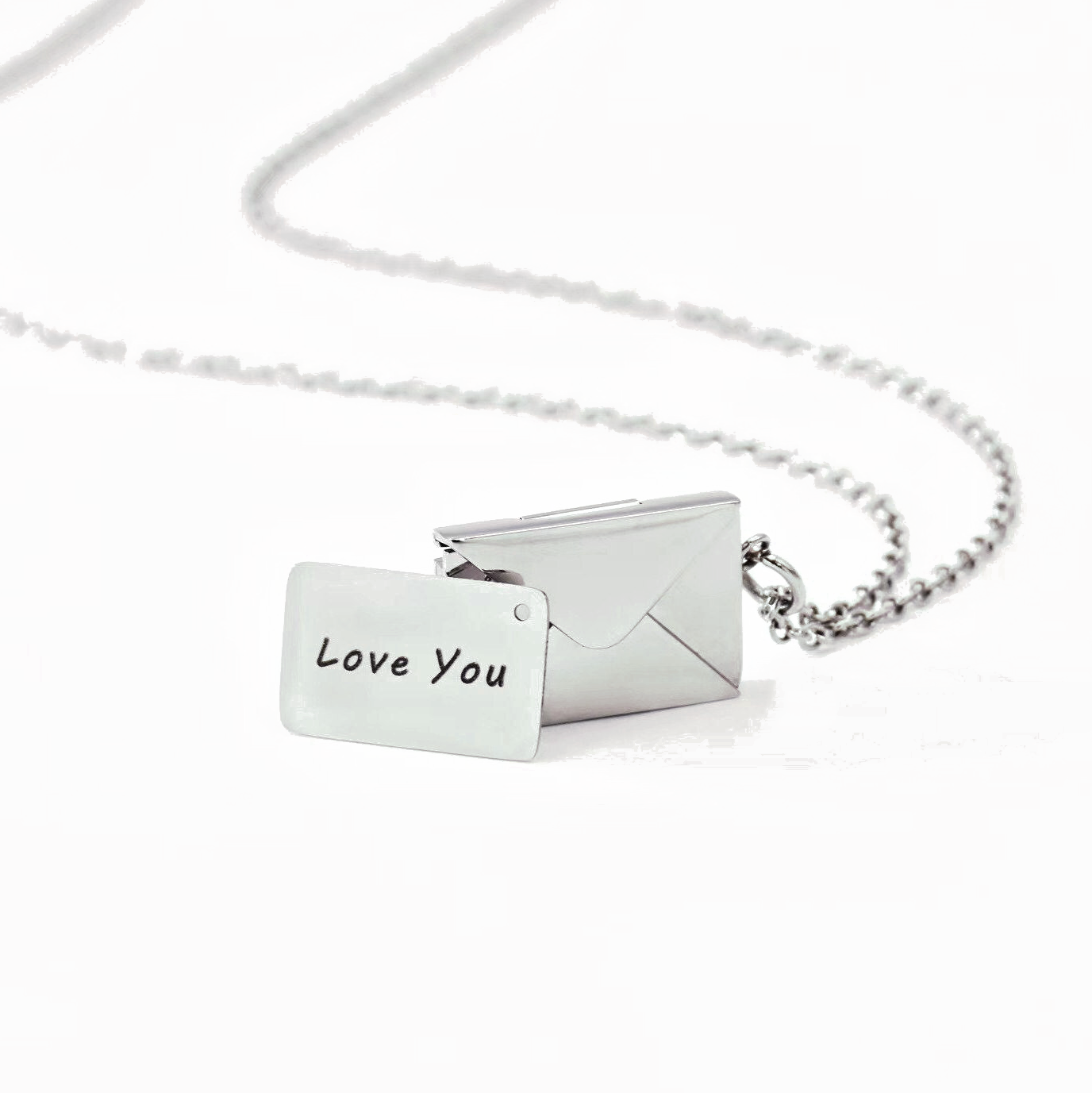 Personalized Love Letter Necklace for Mom