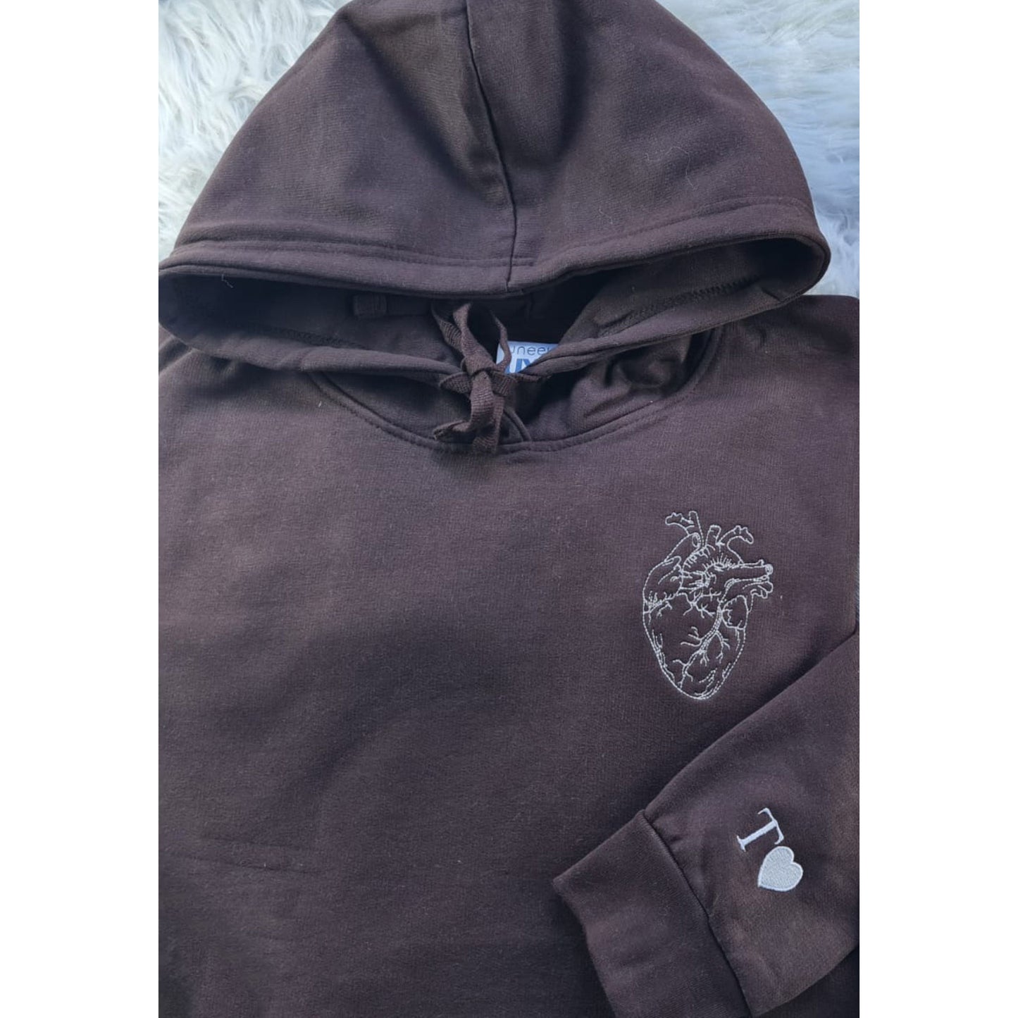 Listen To My Heart Embroidery Couple Crewneck/Hoodie