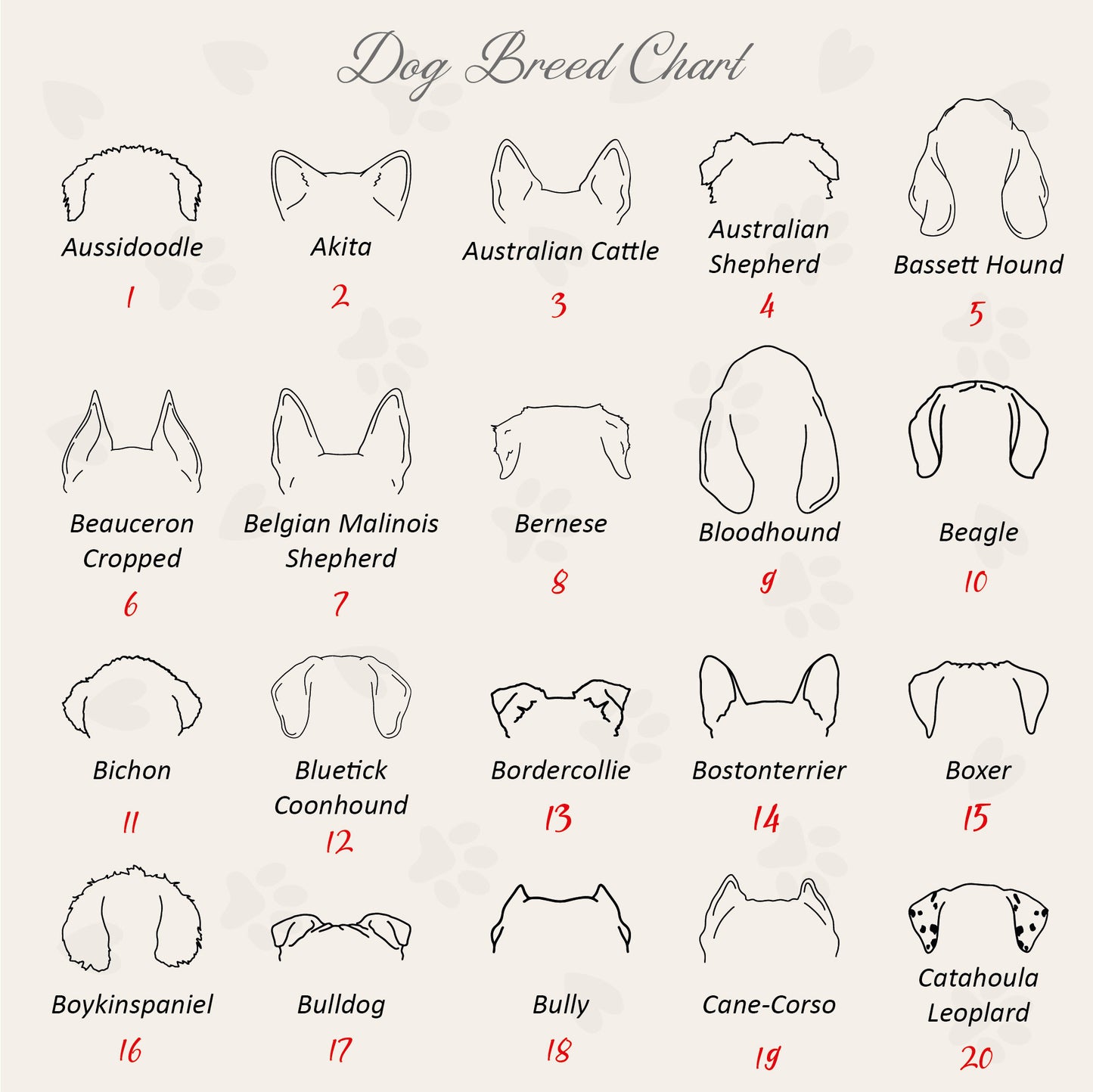 💞Custom Dog Ears Sweatshirt/Crewneck/ Tee💞