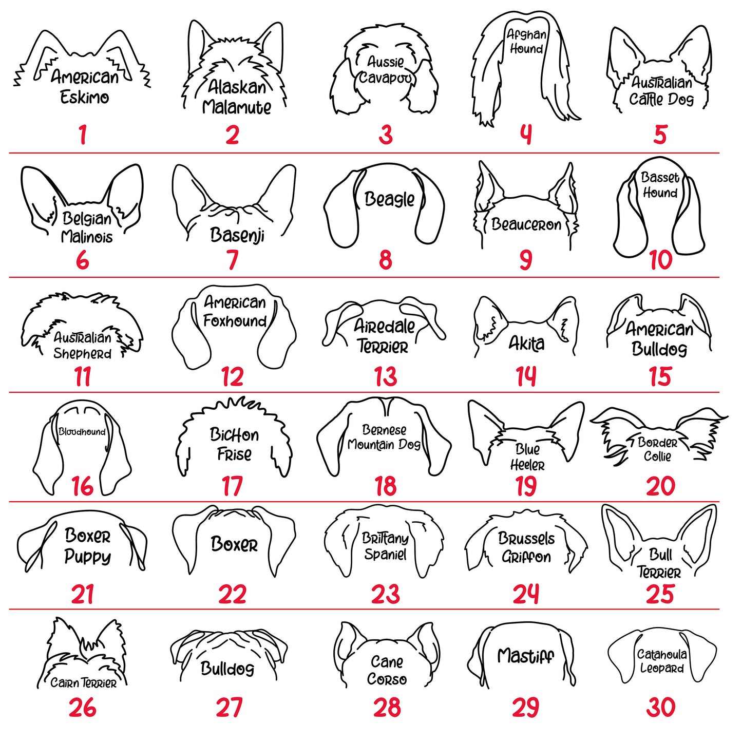 Personalized Pet Line Drawing Sweatshirt