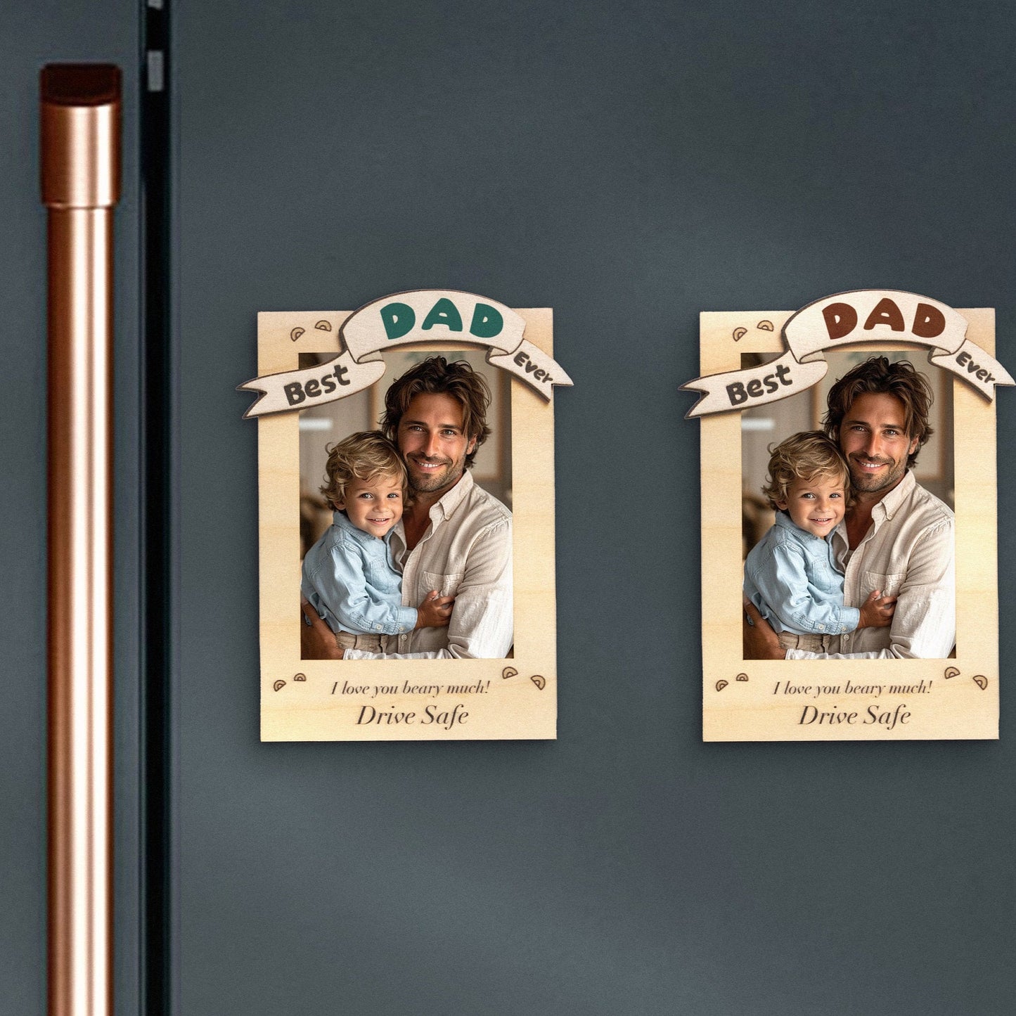 Custom Car Photo Visor Clip-Father's Day Gift