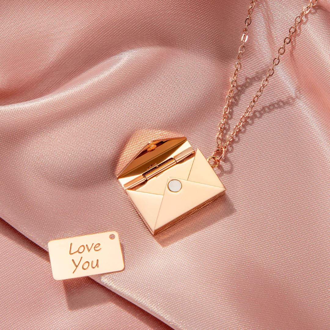 Personalized Love Letter Necklace for Mom