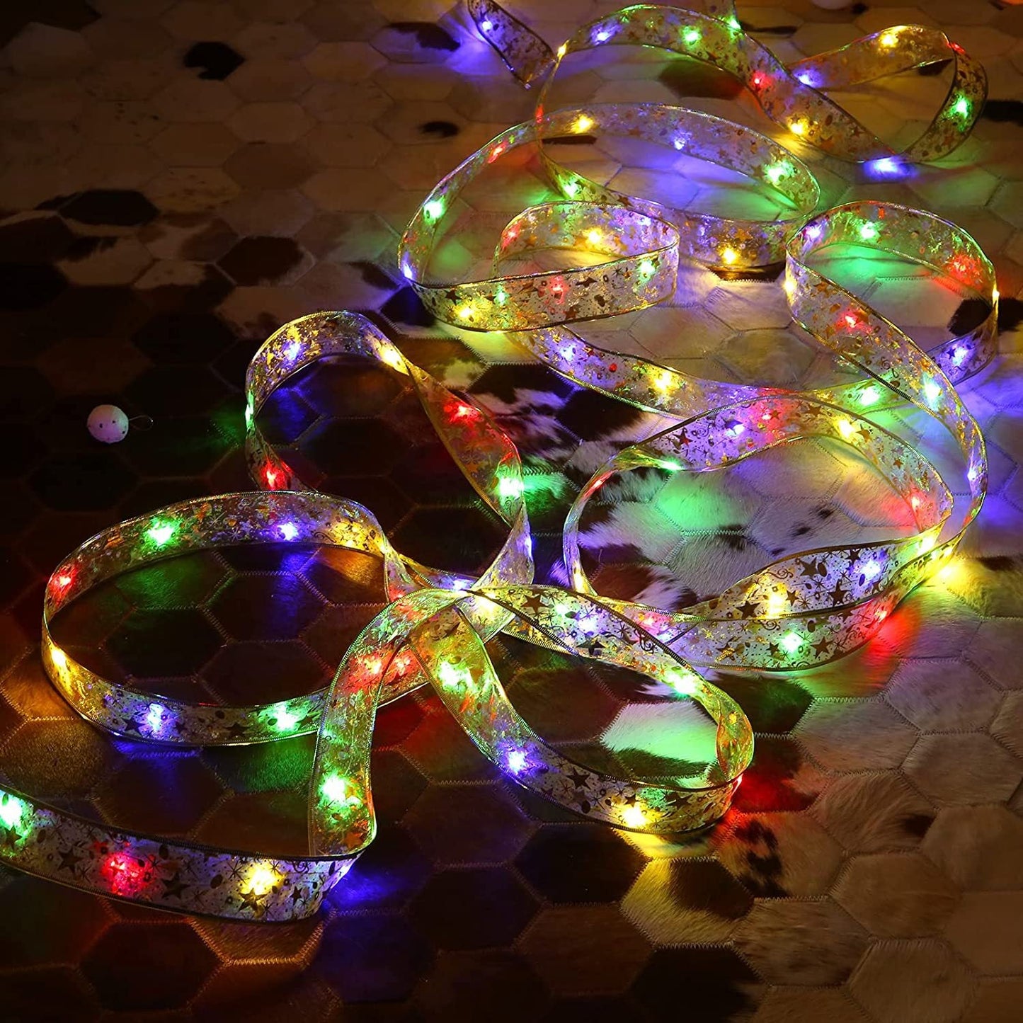 LED String Lights Christmas Tree Lights Satin