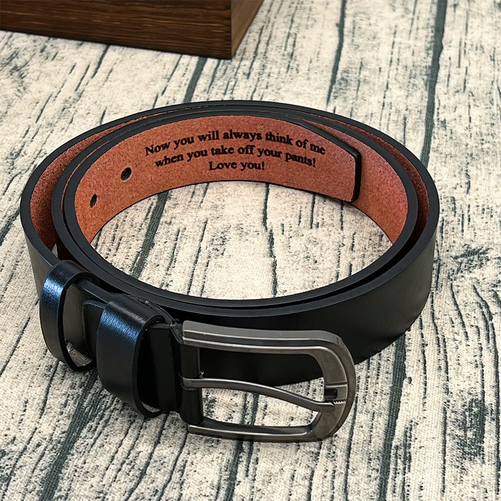 Personalized Belt For BF/HUSBAND Now you will always think of me