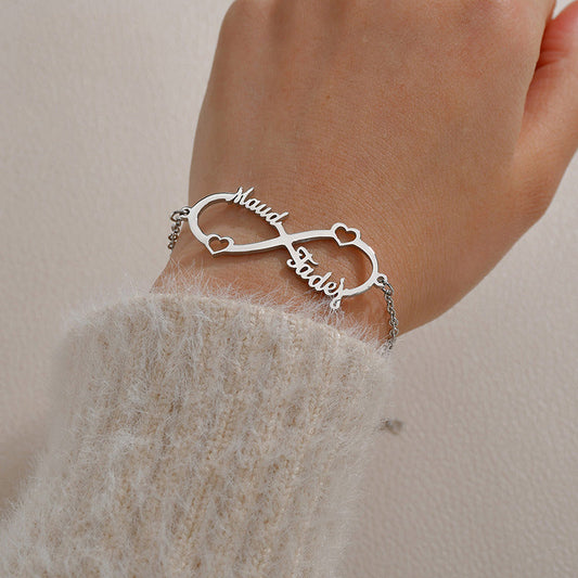 Personalisiertes Infinity-Armband