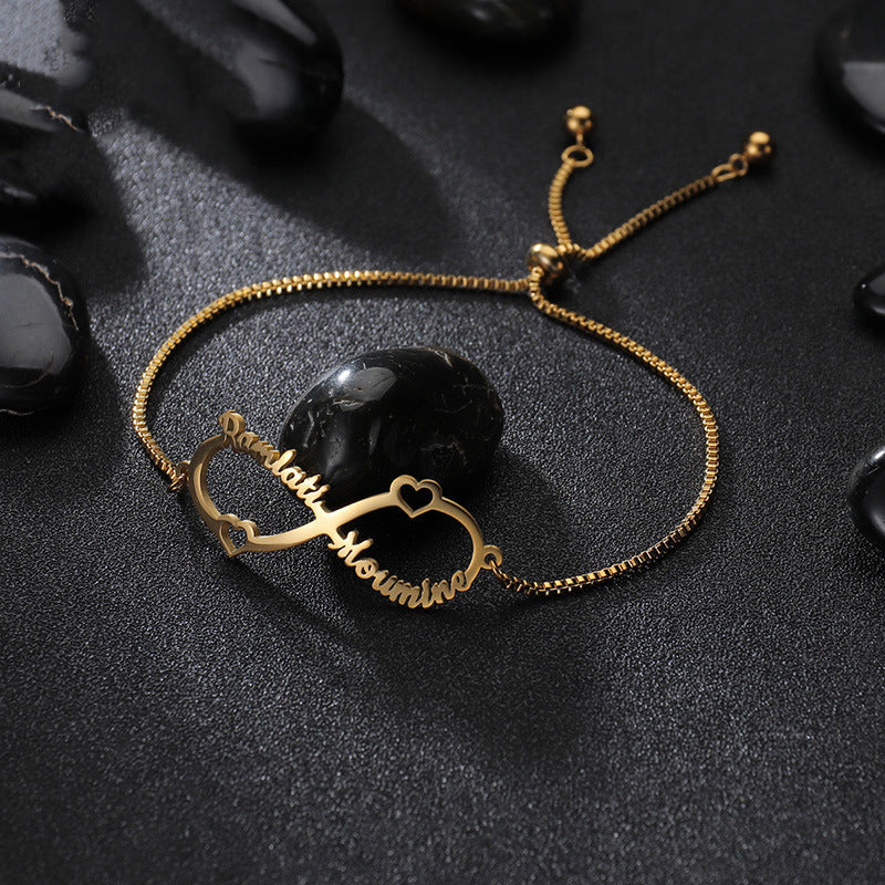 Personalisiertes Infinity-Armband