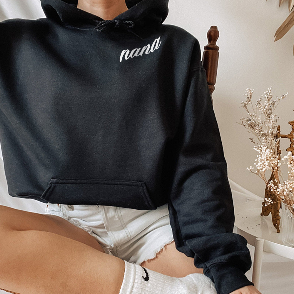 Custom Mama Sweatshirt with Children Name on Sleeve💕