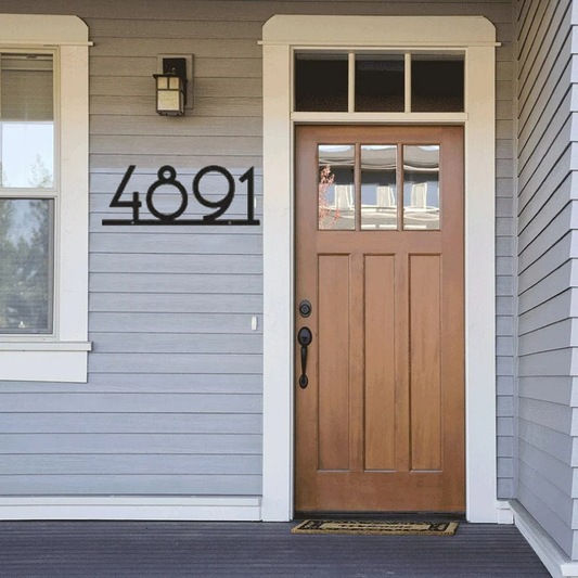 Signe en métal monogramme Infinity Couples