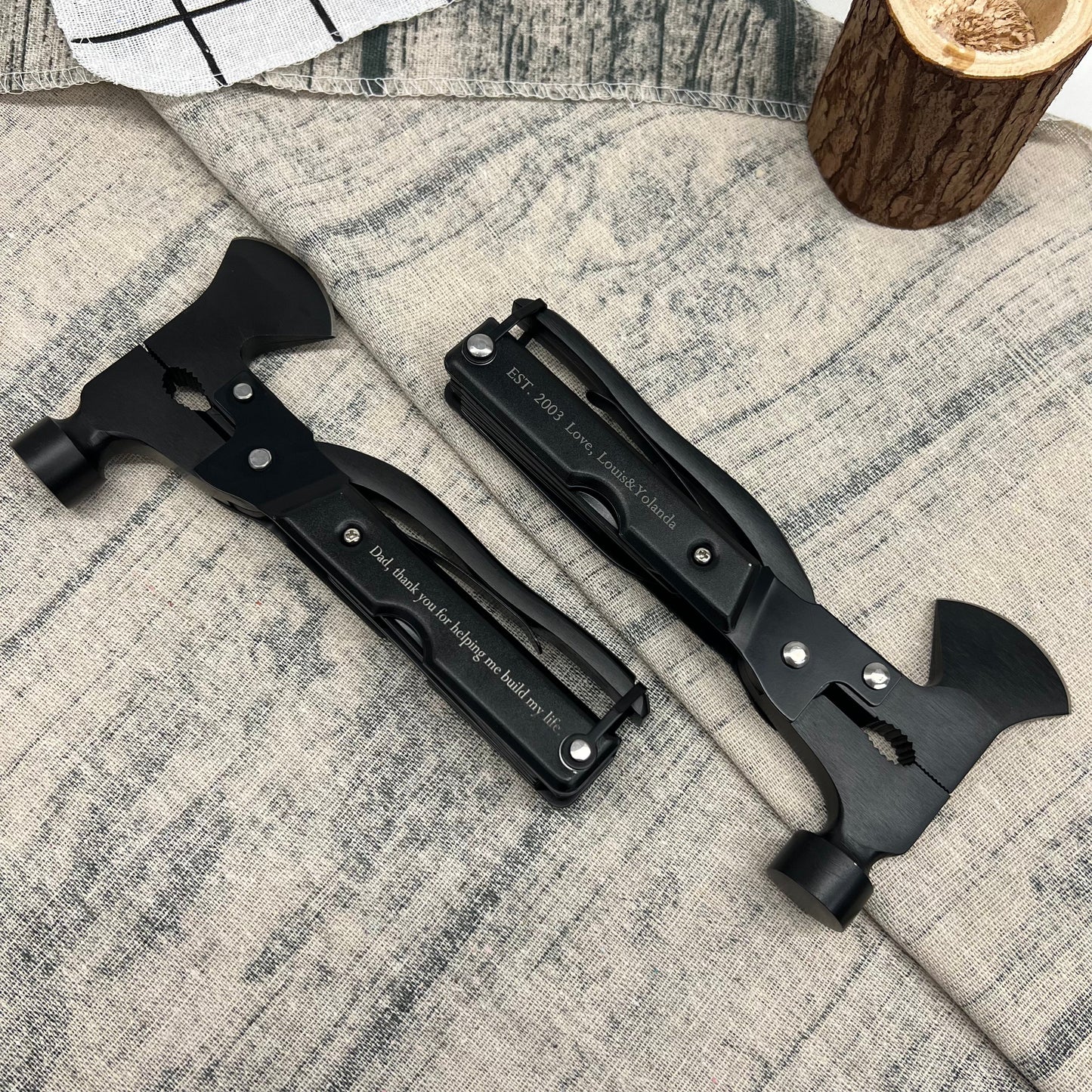 15 in 1 Customized Hammer Axe Multitool