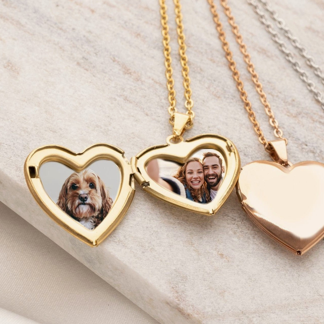 Heart Photo Necklace