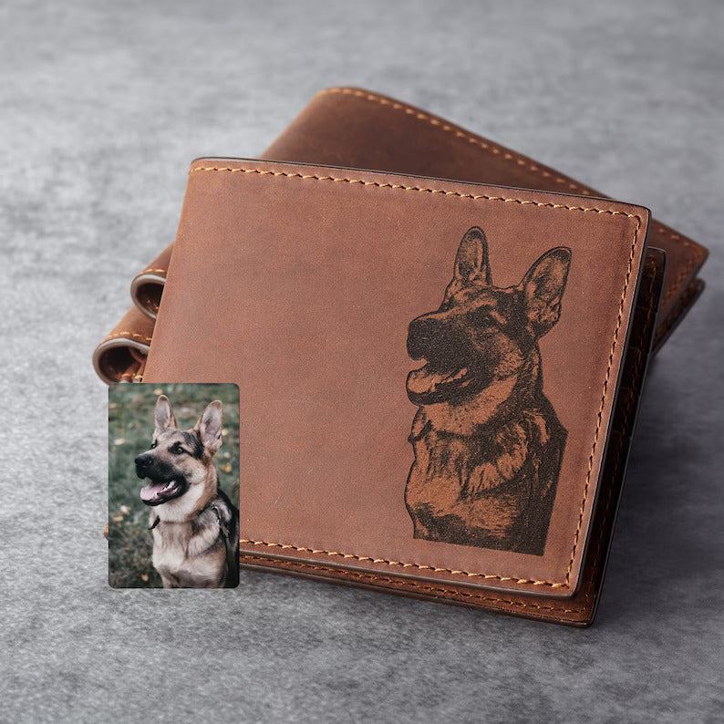 Personalized Leather Wallet