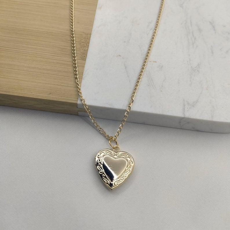 Heart Photo Necklace