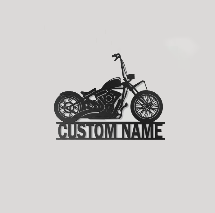 Custom Harley Metal Art