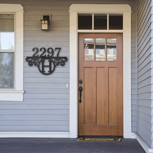 Signe en métal monogramme Infinity Couples