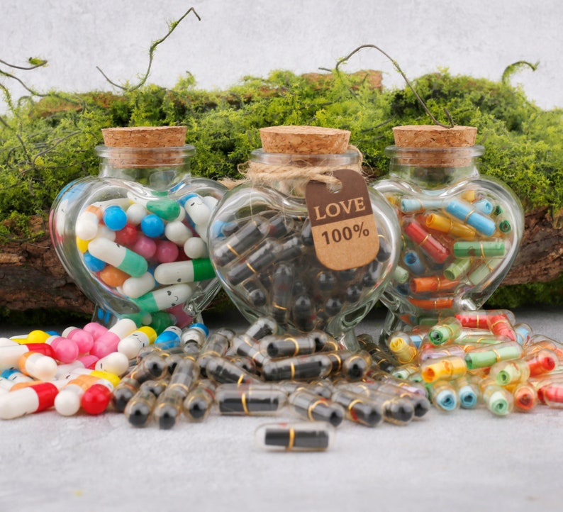 Capsule Letters Message In A Bottle (Mixed Color🎁)