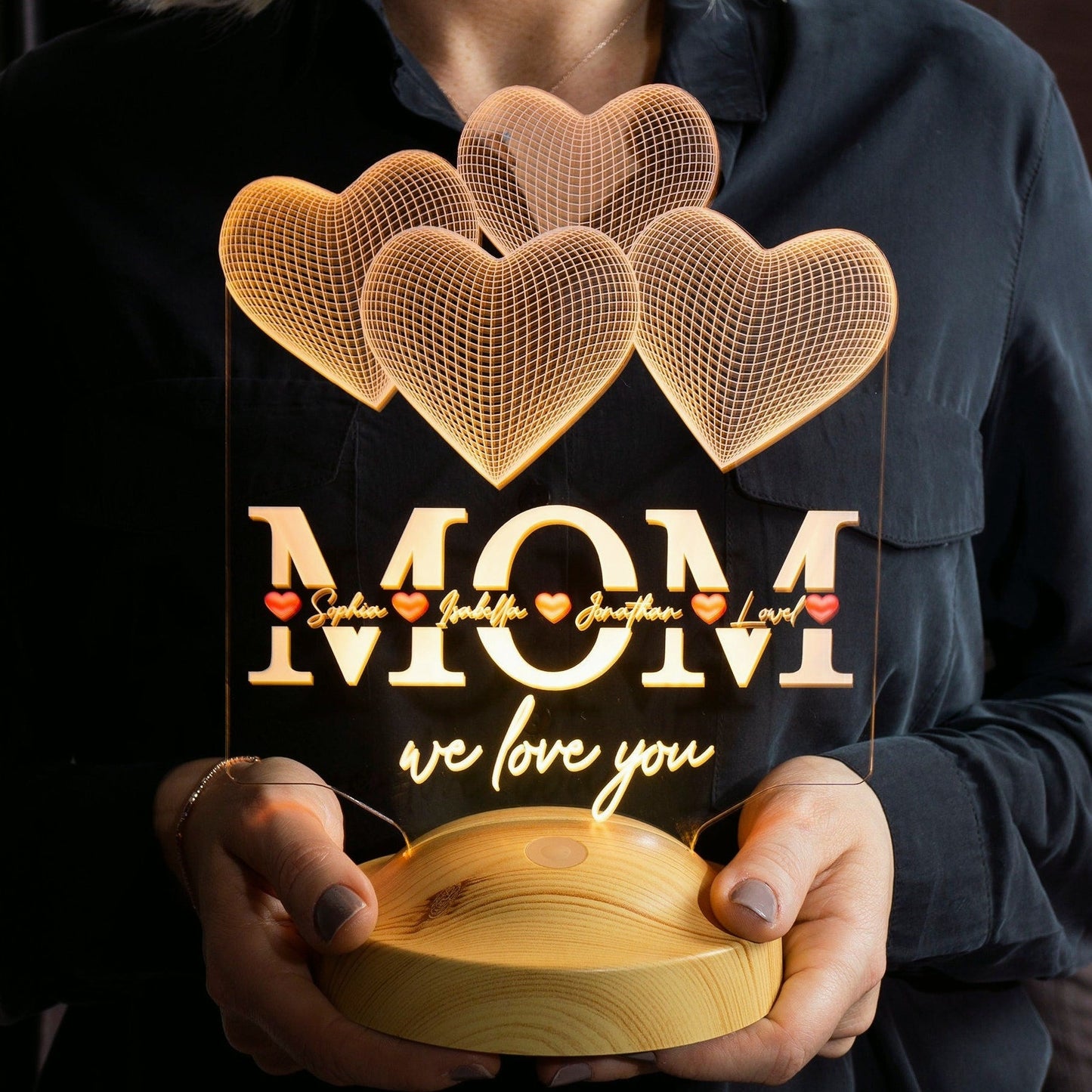 Custom Night Light For Mom