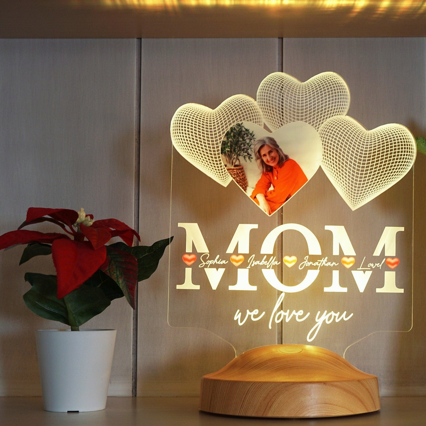 Custom Night Light For Mom