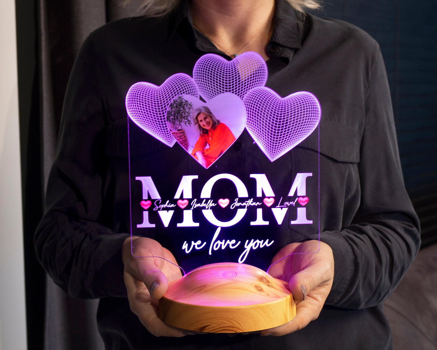 Custom Night Light For Mom