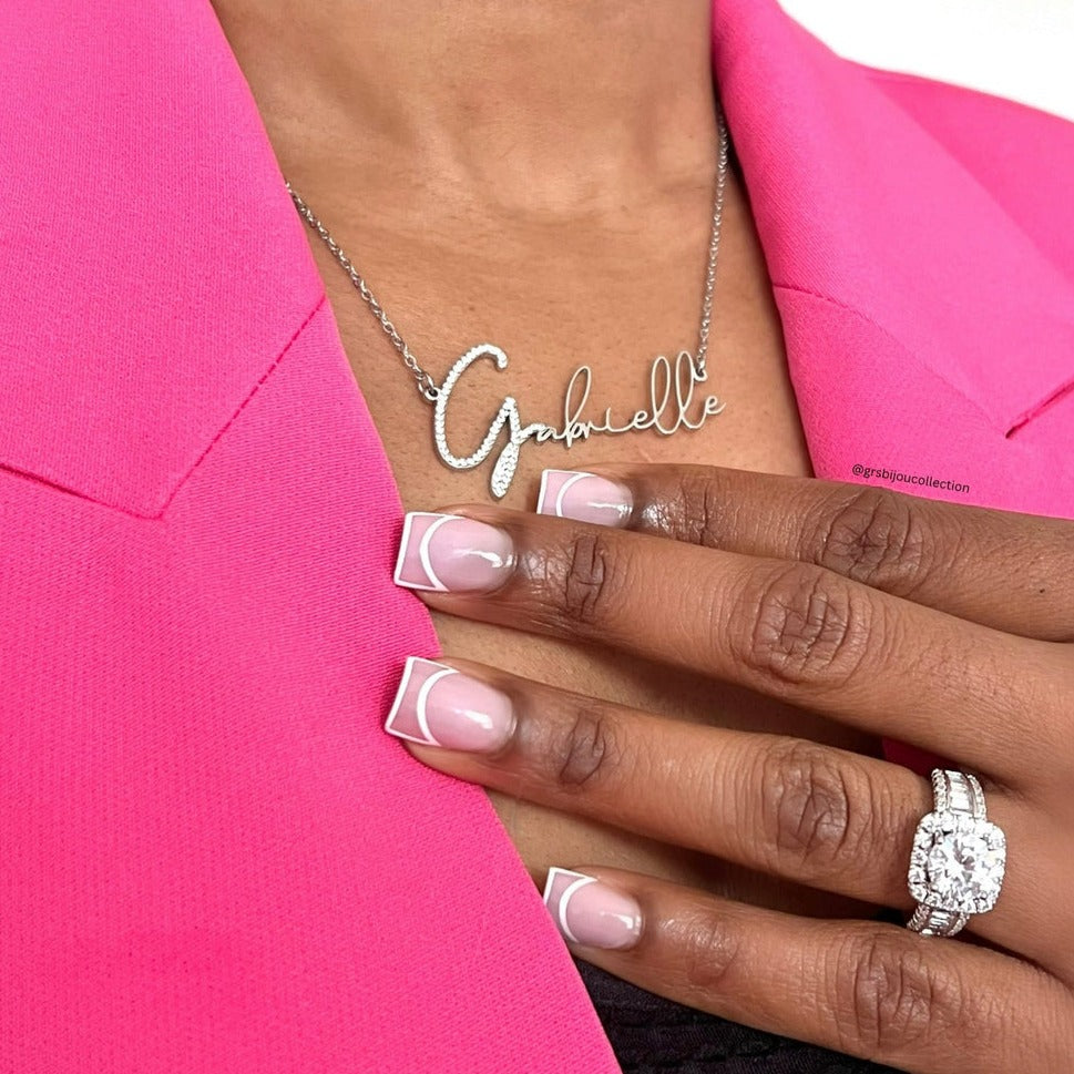 Custom Luxe Name Necklace