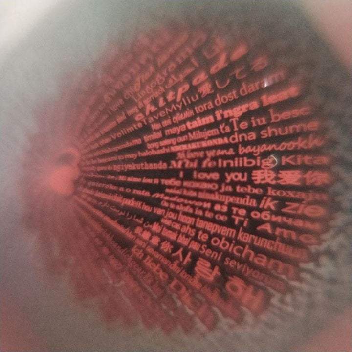 Collier Love Projection Heart Mom ❤️