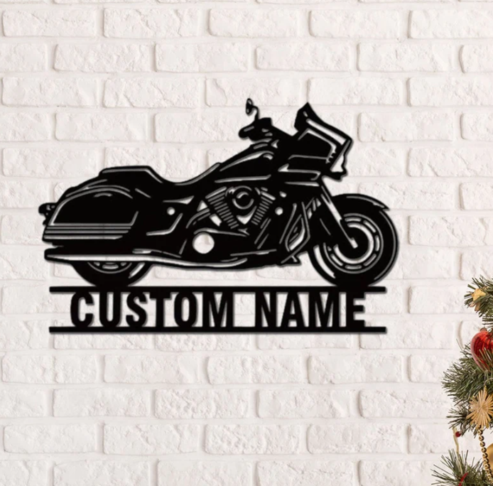 Custom Race Motorcycle Art