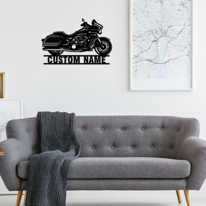 Custom Race Motorcycle Art
