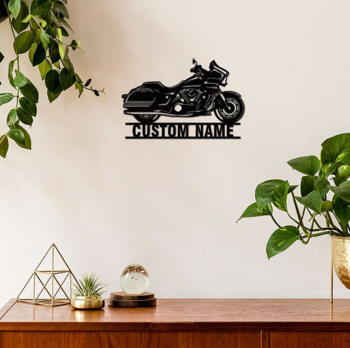 Custom Race Motorcycle Art