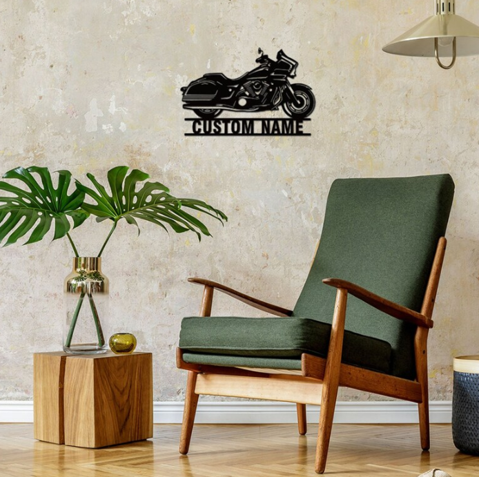 Custom Race Motorcycle Art