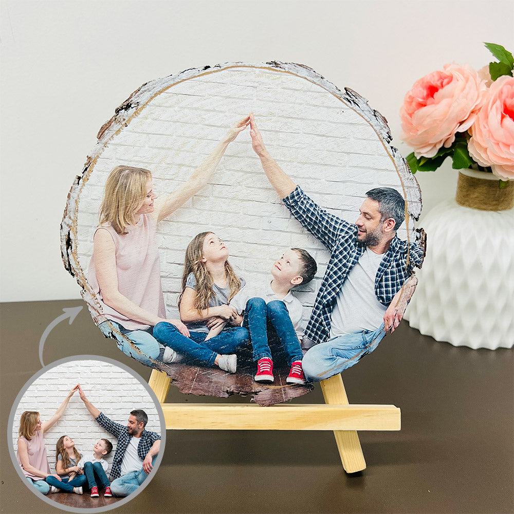 50%OFF❤️Custom Photo on Wood Mother's Day Gift