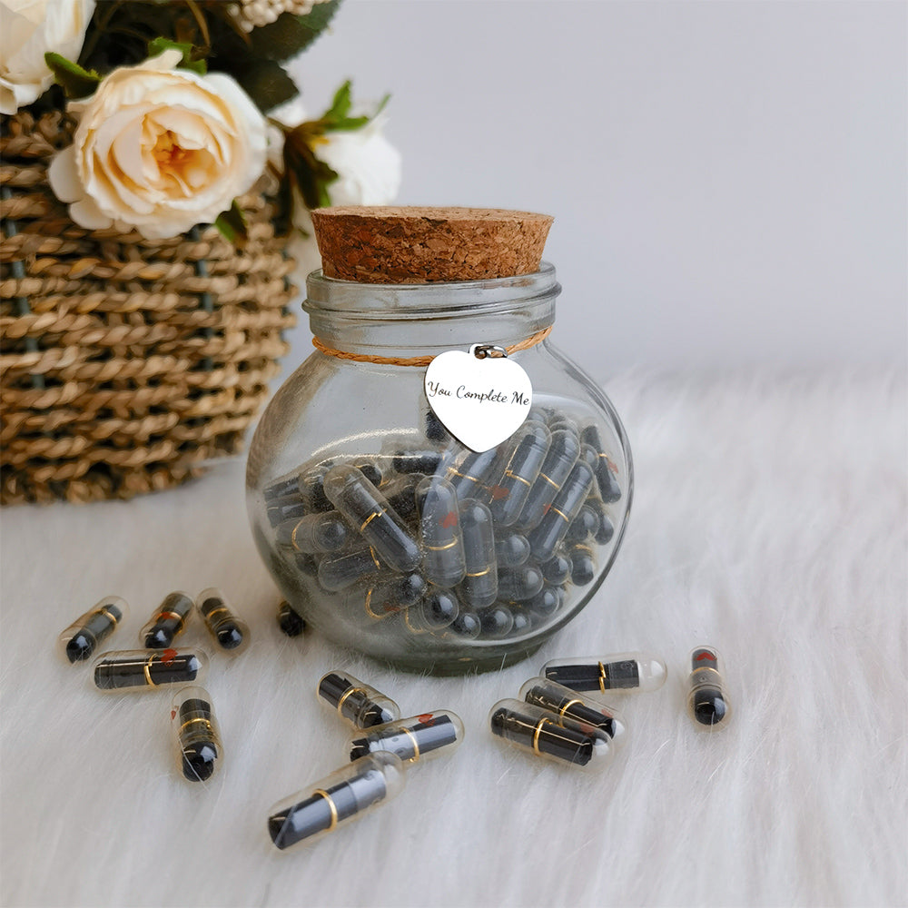 🎁Custom 100 Capsules Letters Message In A Bottle (Mixed Color 🎁)