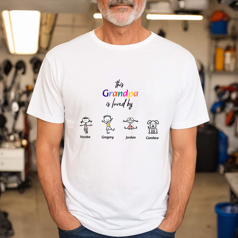 This Daddy/Grandpa is loved by Shirt