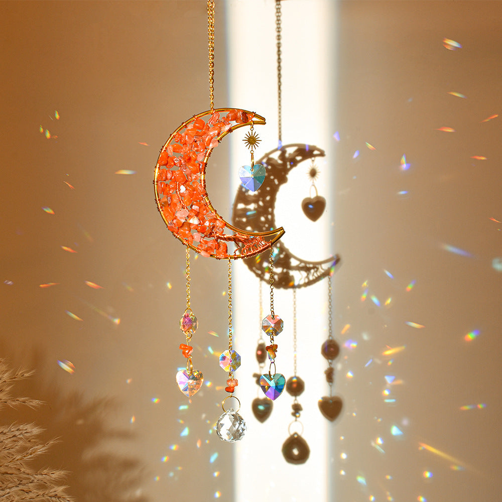 Crystal Suncatcher Crescent Moon 💫