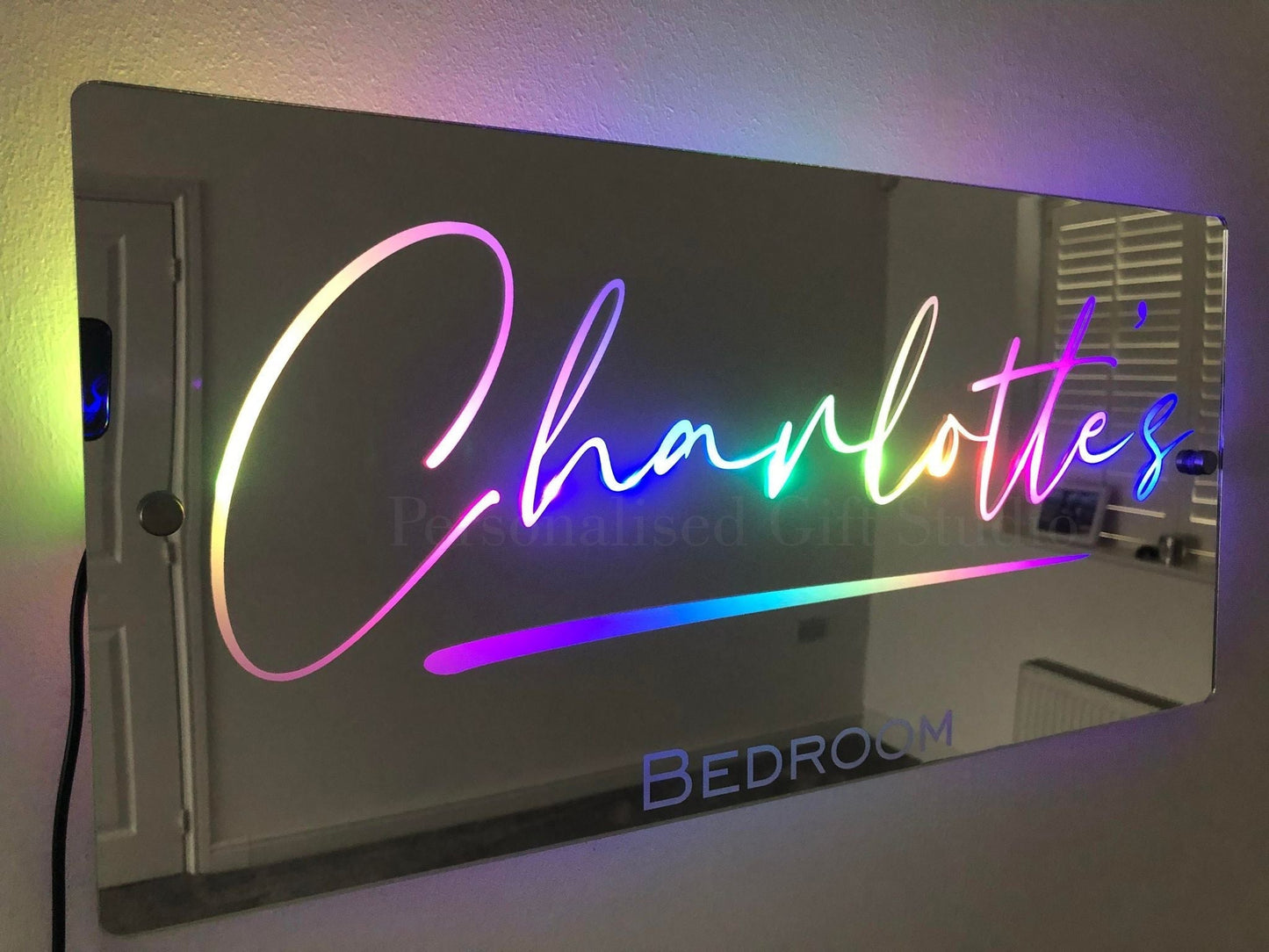 🔥Hot Sale🔥Personalized Name Mirror - Light Up Mirror