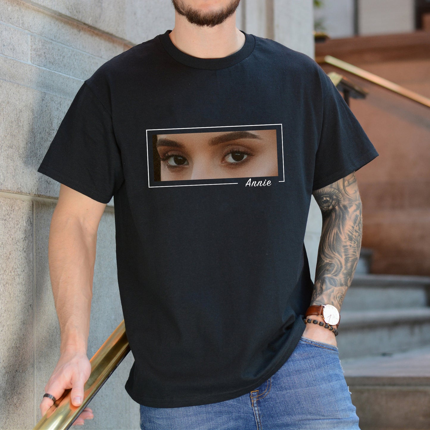 ✨✨ Unique Custom Eyes Tee 👀