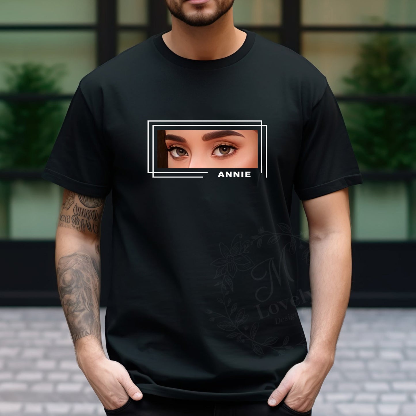 Unique Custom Eyes Tee❤️