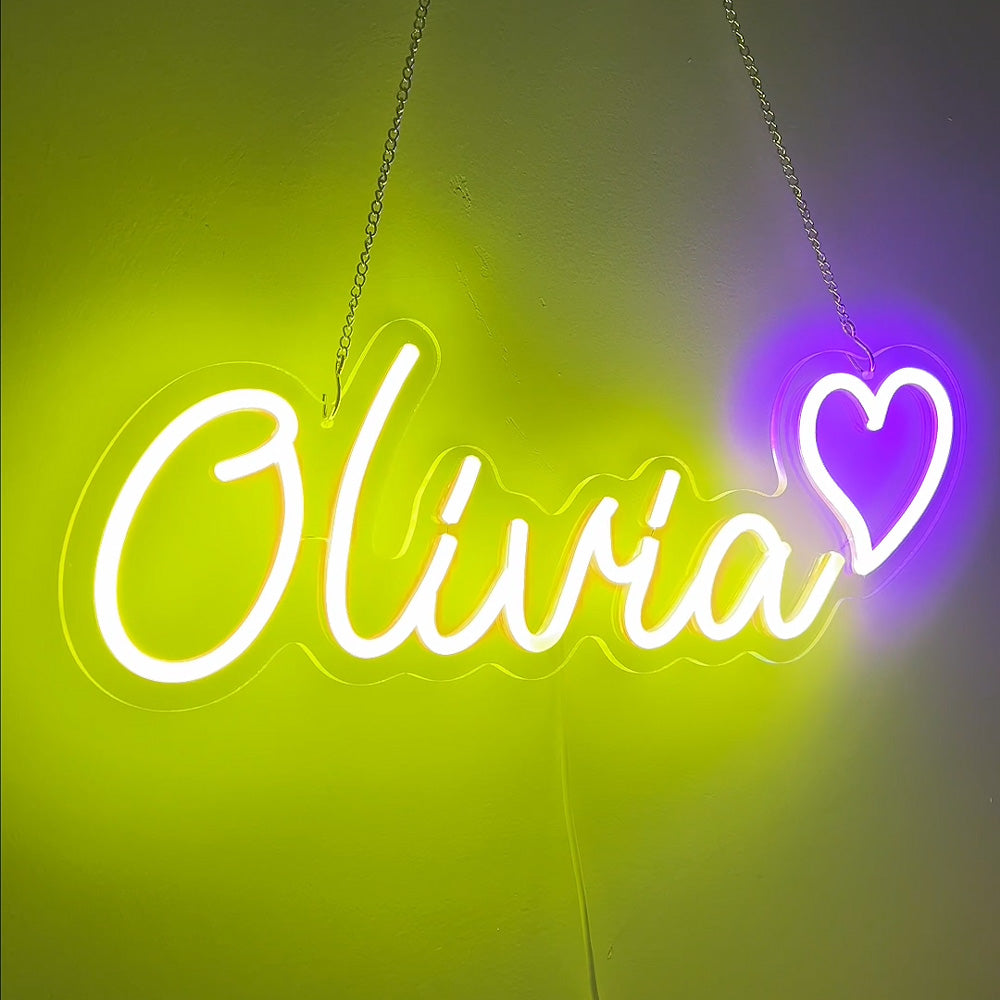 50% OFF⭐️Custom Name Neon Sign LED Neon Light Updated Version